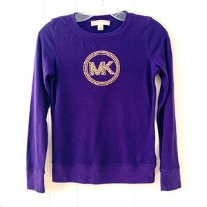 Michael Kors Logo Thermal Top